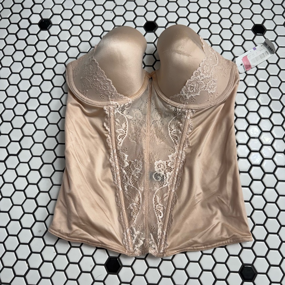 NWT Cassandra intimates bustier no straps size 36D